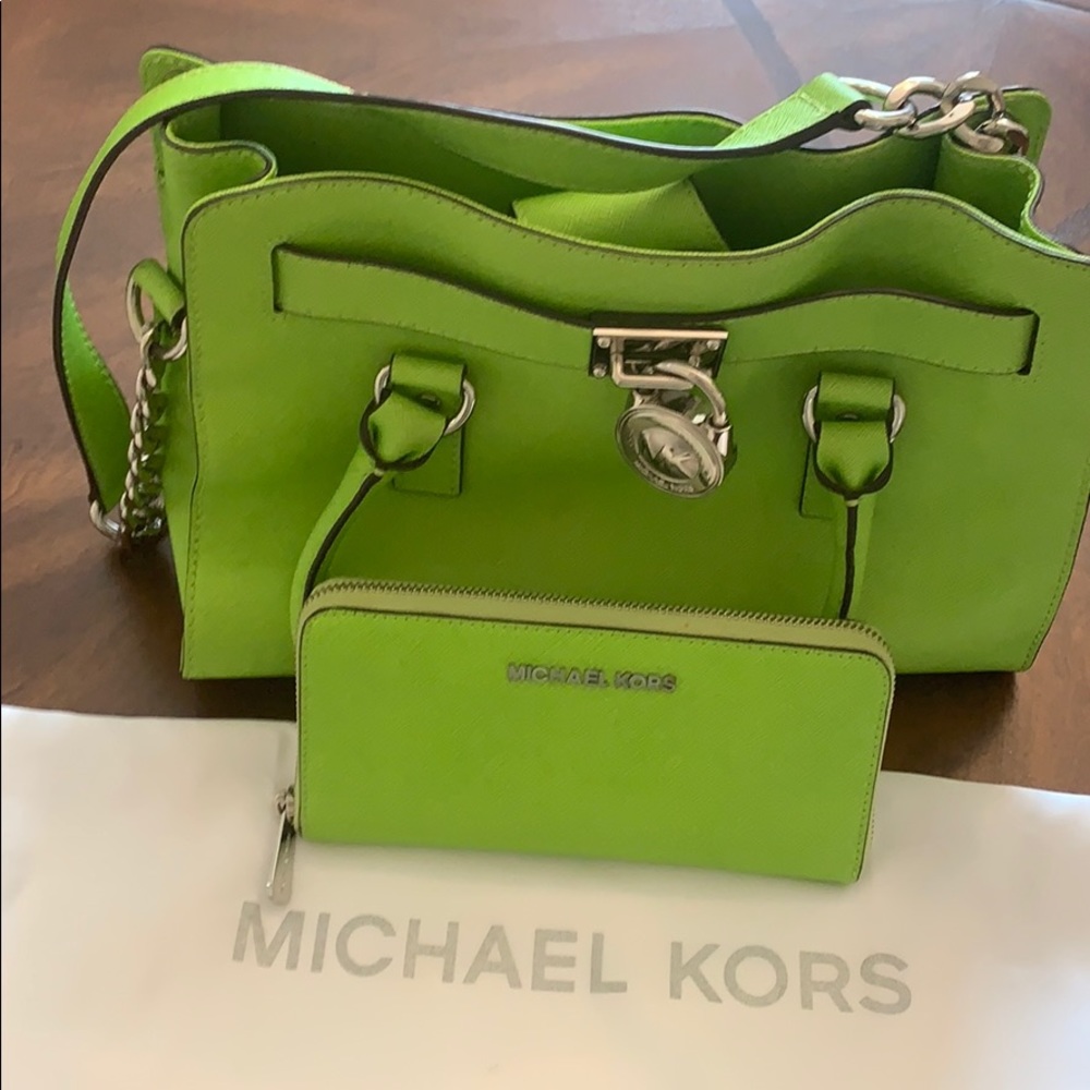 Michael Kors Purse and Wallet -Authenic